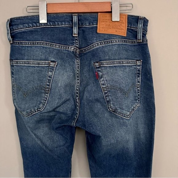 ❌Men's Levi's 512 Jeans  Size 29 x 32 Slim Taper - Picture 6 of 10